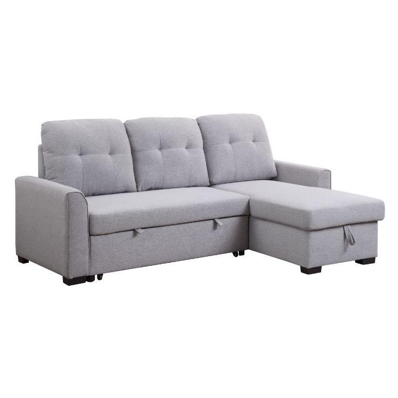Acme Furniture Amboise Fabric Sleeper Sectional 55550 IMAGE 2