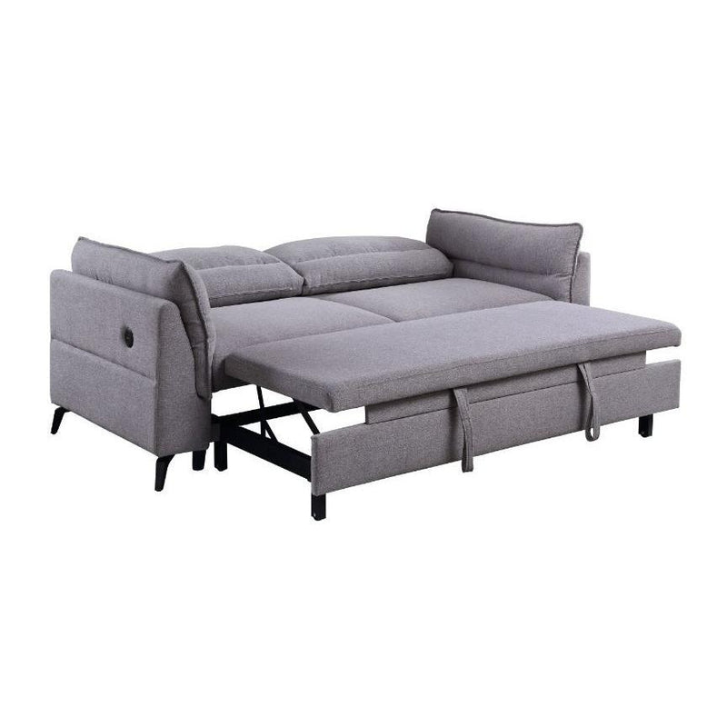 Acme Furniture Helaine Fabric Sofabed 55560 IMAGE 3