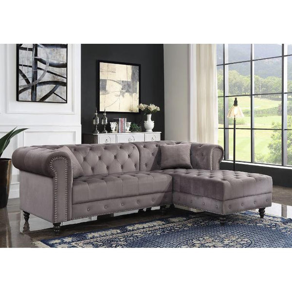 Acme Furniture Adnelis Fabric 2 pc Sectional 57325 IMAGE 1
