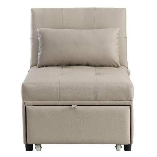 Acme Furniture Hidalgo Fabric Sleeper Chair 58246 IMAGE 1