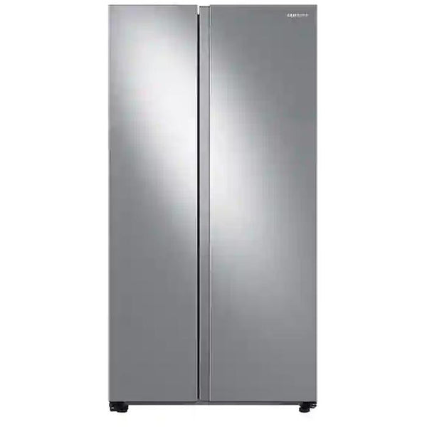 Samsung 36-inch, 28 cu.ft. Freestanding Side-by-Side Refrigerator with In-Door Ice Maker RS28A500ASR/AA IMAGE 1