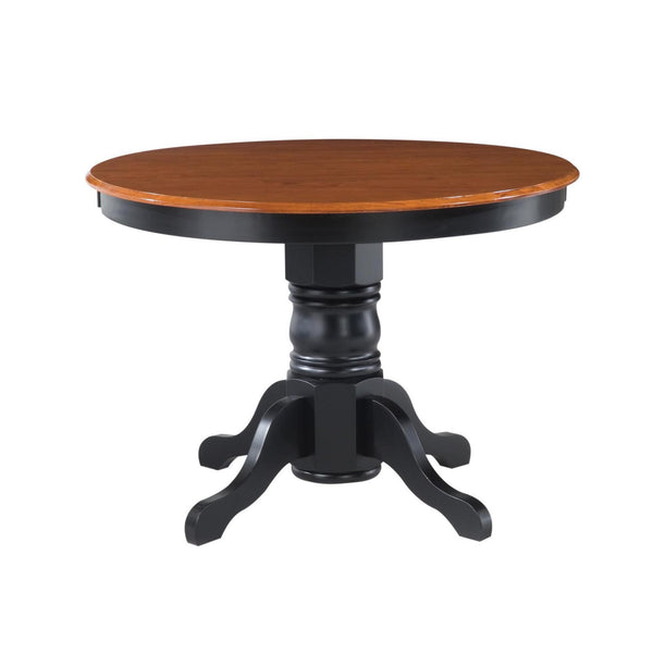 Homestyles Furniture Round Bishop Dining Table with Pedestal Base 5168-30 IMAGE 1