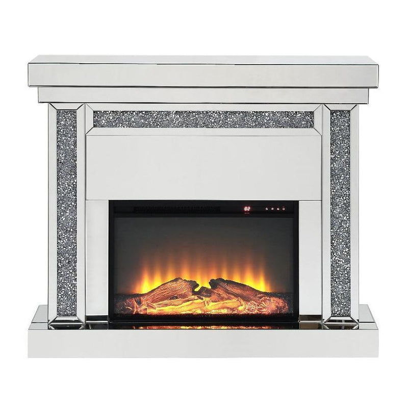 Acme Furniture Noralie Freestanding Electric Fireplace 90470 IMAGE 2