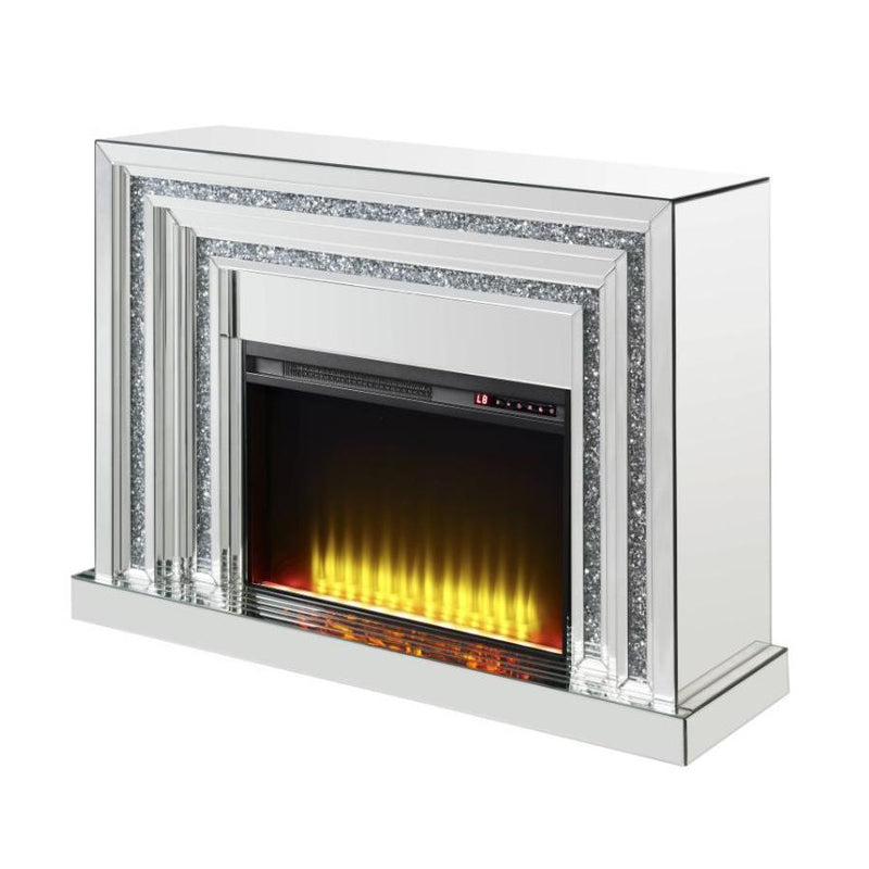 Acme Furniture Noralie Freestanding Electric Fireplace 90523 IMAGE 3