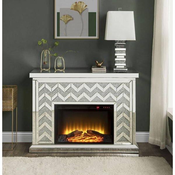 Acme Furniture Noralie Freestanding Electric Fireplace 90530 IMAGE 1