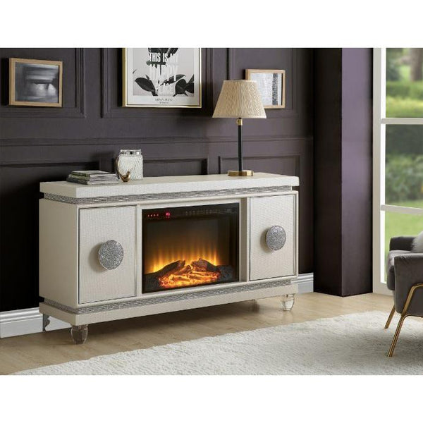 Acme Furniture Noralie Freestanding Electric Fireplace 90535 IMAGE 1