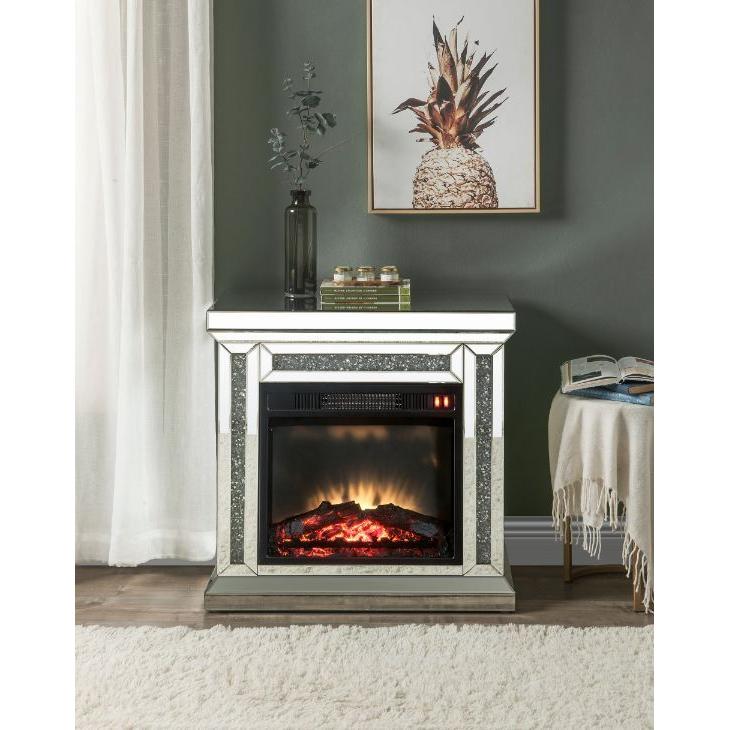 Acme Furniture Noralie Freestanding Electric Fireplace 90862 IMAGE 4