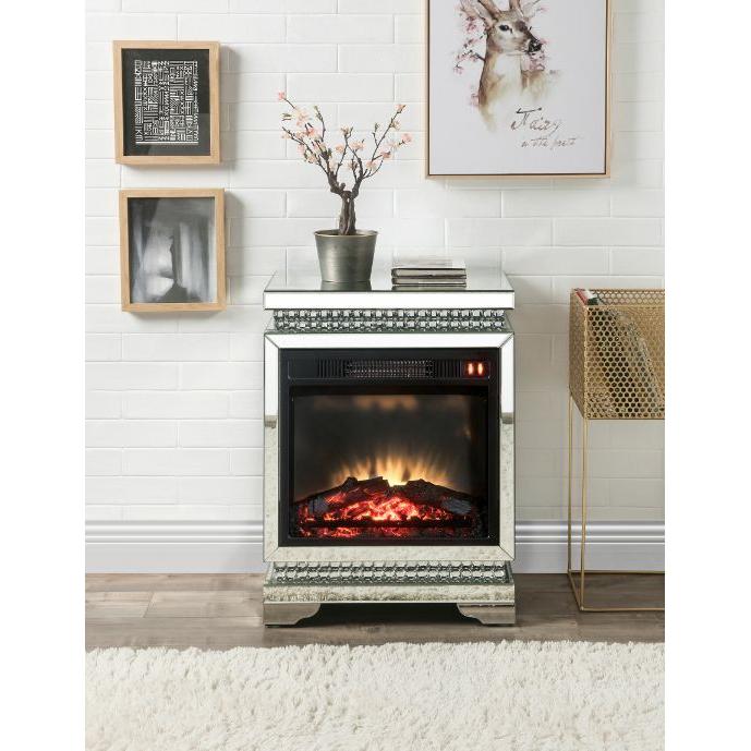 Acme Furniture Lotus Freestanding Electric Fireplace 90870 IMAGE 4