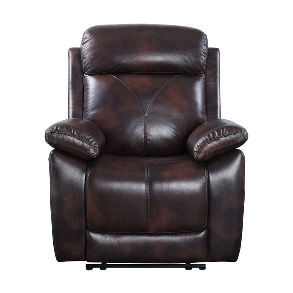 Acme Furniture Perfiel Leather Recliner LV00068 IMAGE 1