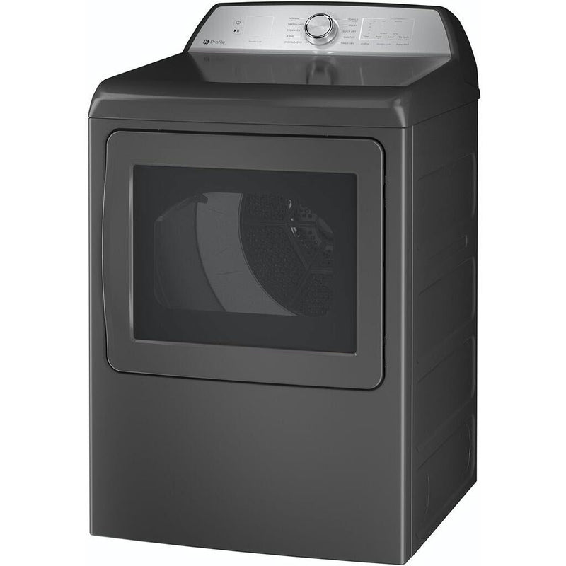 GE Profile 7.4 cu.ft. Electric Dryer with Wi-Fi PTD60EBPRDG IMAGE 3