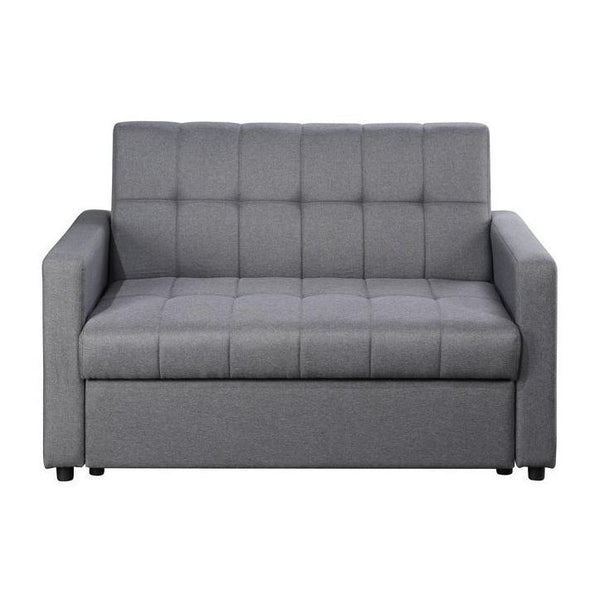 Acme Furniture Vaiknock Fabric Full Sleeper Loveseat LV00177 IMAGE 1