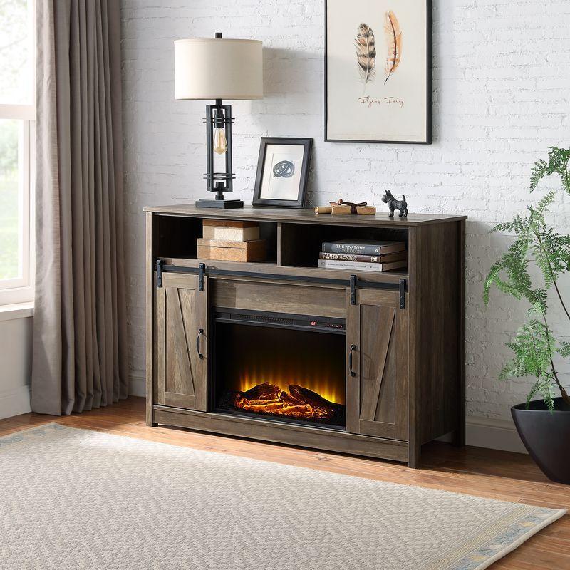 Acme Furniture Tobias Freestanding Electric Fireplace AC00274 IMAGE 3