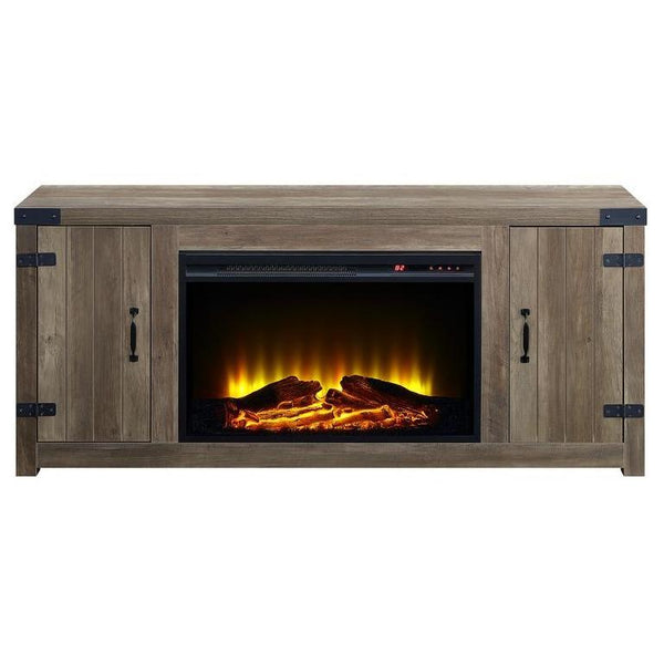Acme Furniture Tobias Freestanding Electric Fireplace AC00275 IMAGE 1