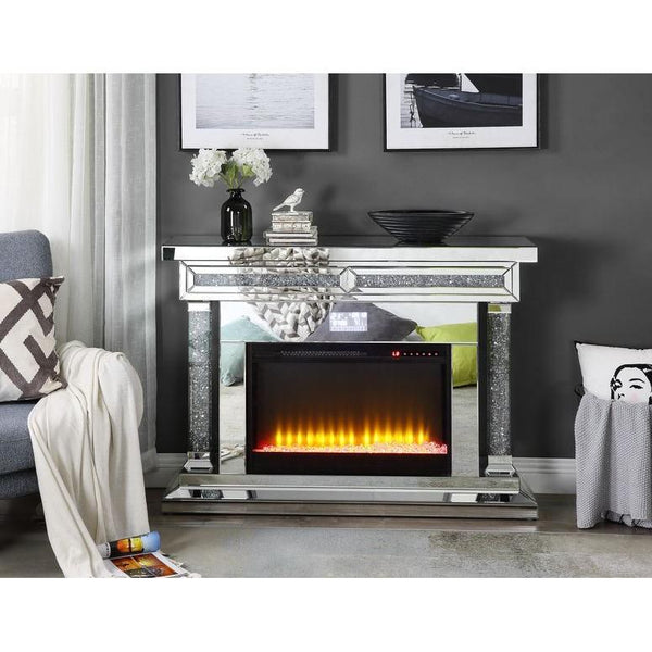 Acme Furniture Noralie Freestanding Electric Fireplace AC00510 IMAGE 1