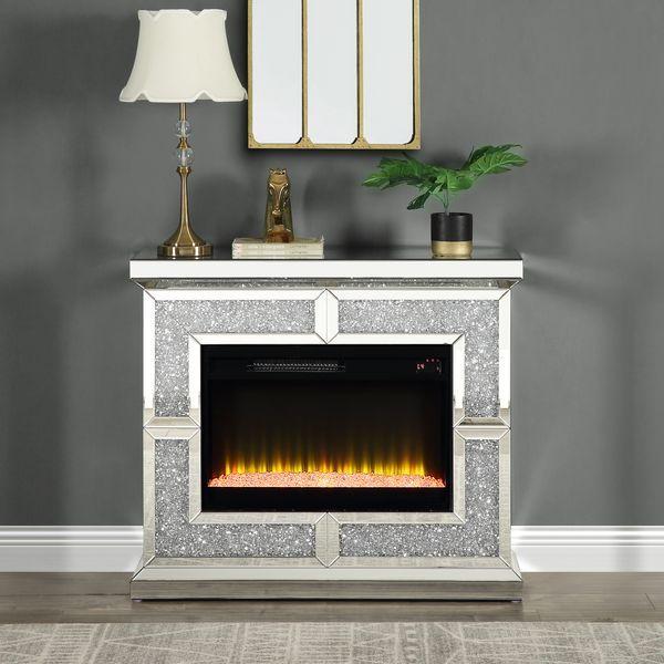 Acme Furniture Noralie Freestanding Electric Fireplace AC00512 IMAGE 1