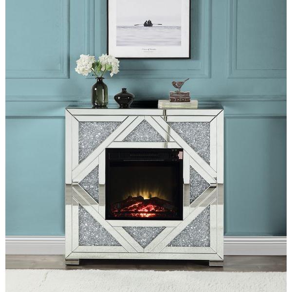 Acme Furniture Noralie Freestanding Electric Fireplace AC00515 IMAGE 1