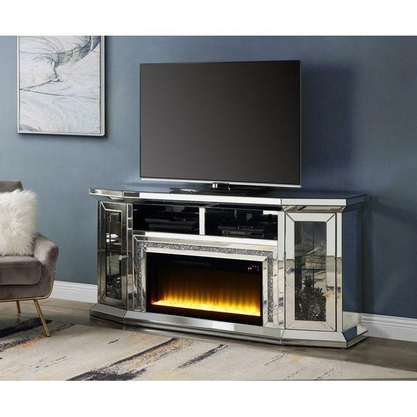 Acme Furniture Noralie Freestanding Electric Fireplace AC00517 IMAGE 1
