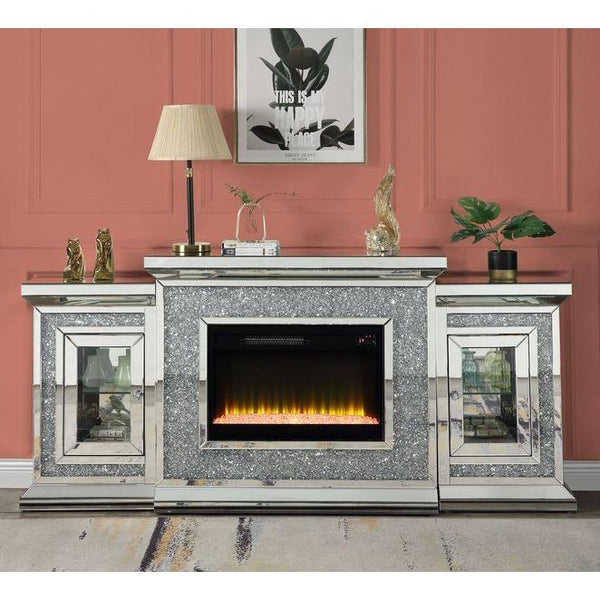 Acme Furniture Noralie Freestanding Electric Fireplace AC00522 IMAGE 1