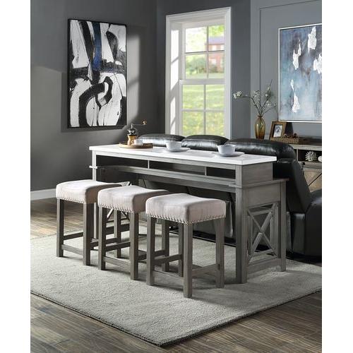 Acme Furniture Wandella 4 pc Counter Height Dinette DN00088 IMAGE 6