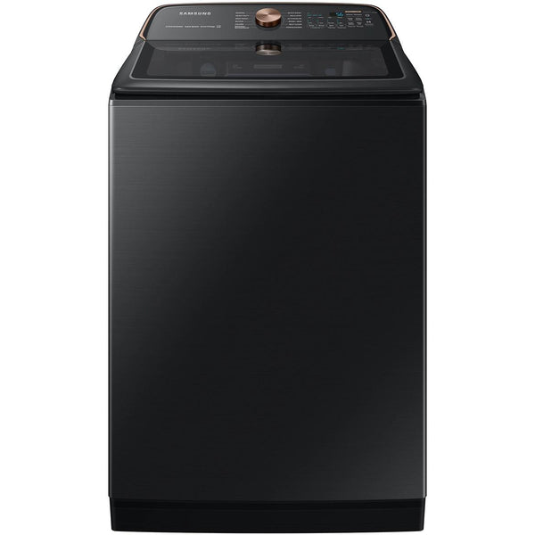 Samsung 5.5 cu.ft. Top Loading Washer with Wi-Fi Connectivity WA55A7700AV/US IMAGE 1
