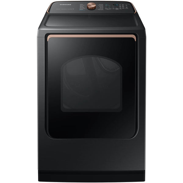Samsung 7.4 cu.ft. Electric Dryer with Steam Sanitize+ DVE55A7700V/A3 IMAGE 1