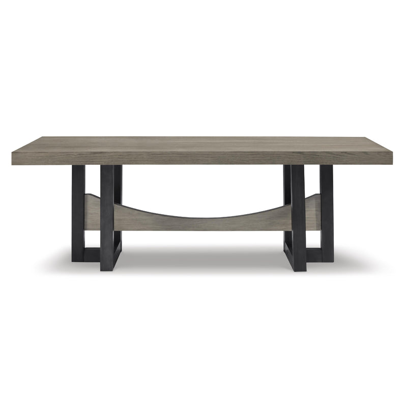 Signature Design by Ashley Foyland Dining Table with Pedestal Base D989-25 IMAGE 2