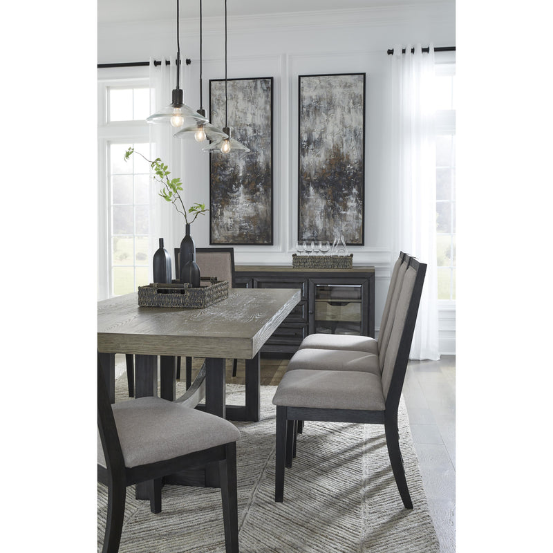 Signature Design by Ashley Foyland Dining Table with Pedestal Base D989-25 IMAGE 6