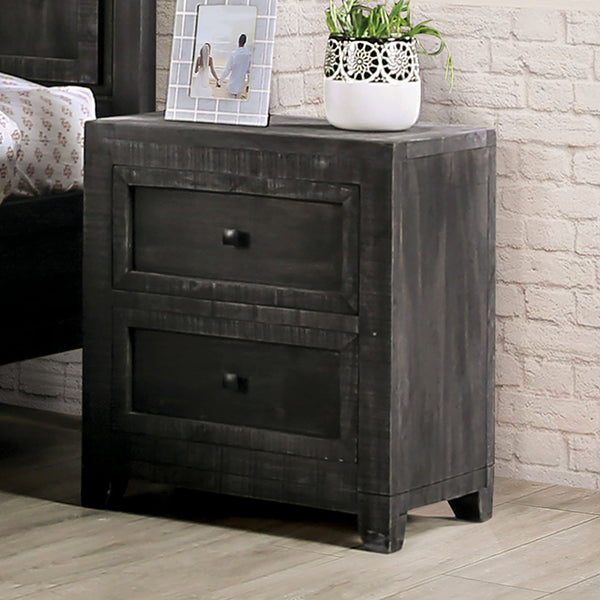 Furniture of America Oakridge 2-Drawer Nightstand EM7074DG-N IMAGE 1