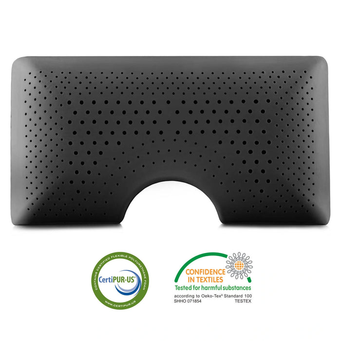 Zoned Dough + Bamboo Charcoal Shoulder Pillow