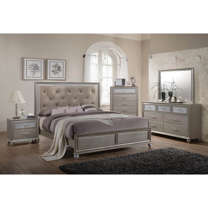 Crown Mark Lila B4390 7 pc King Panel Bedroom Set IMAGE 1