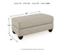 Asanti Ottoman - BWO Furniture & Mattresses