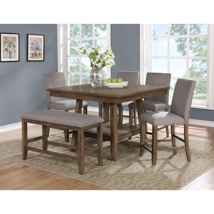 Crown Mark Manning 2731 6 pc Counter Height Dining Set IMAGE 2