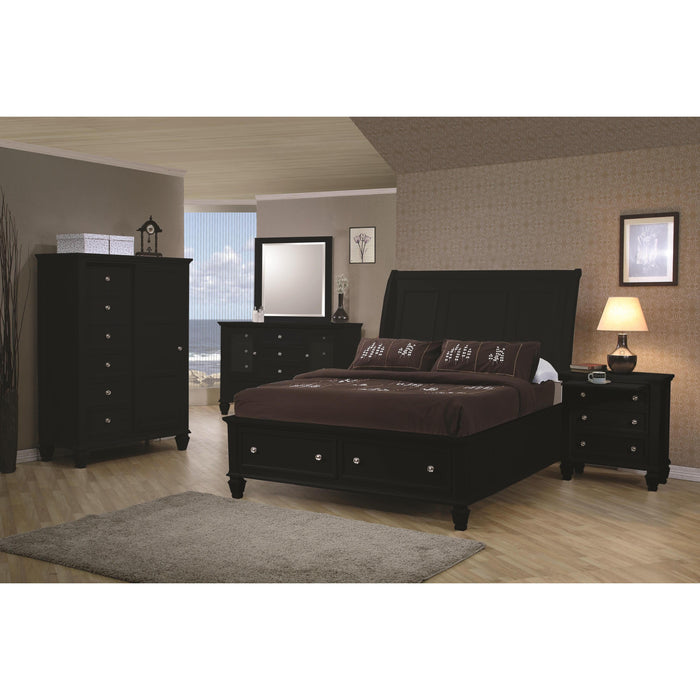 Coaster Furniture Sandy Beach King Sleigh Bed with Storage 201329KE IMAGE 2