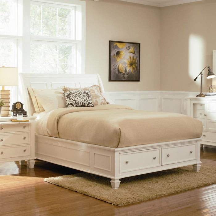 Coaster Furniture Sandy Beach King Sleigh Bed with Storage 201309KE IMAGE 1