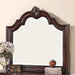 Crown Mark Sheffield Arched Dresser Mirror B1100-11 IMAGE 1