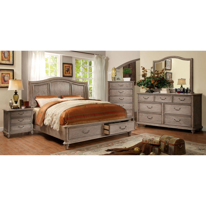 Furniture of America Belgrade II CM7613 6 pc King Panel Bed Set with Storage IMAGE 1