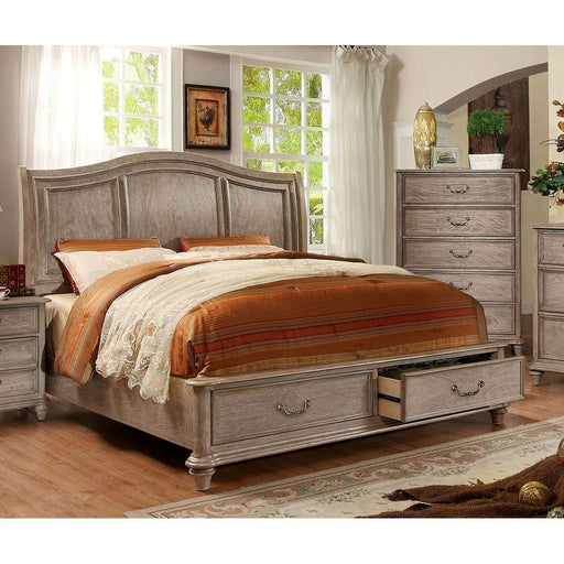 Furniture of America Belgrade II CM7613 6 pc Queen Panel Bed Set with Storage IMAGE 2