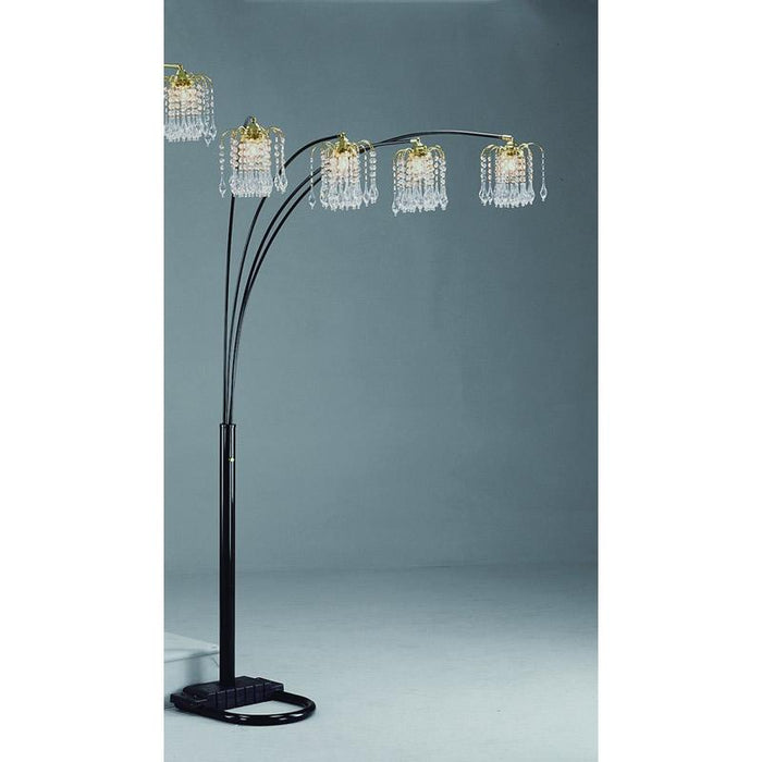 Crown Mark Floorstanding Lamp 4893BK IMAGE 1