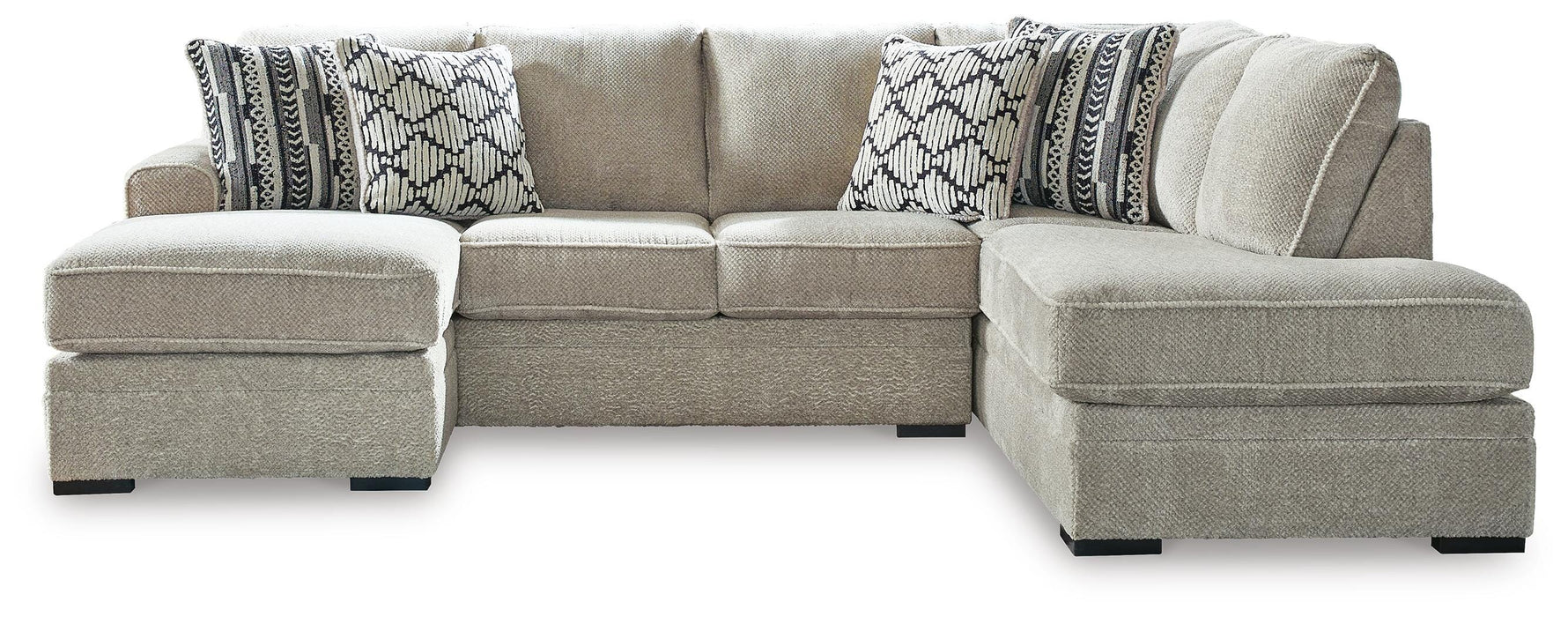 Calnita Sectional with Chaise - BWO Furniture & Mattresses