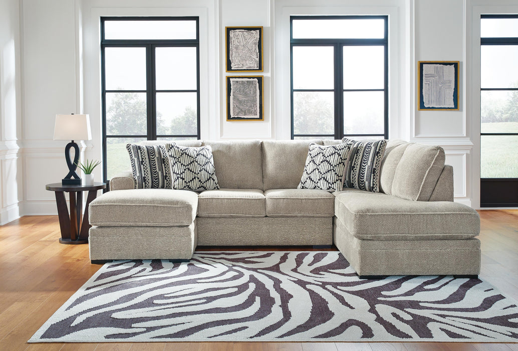 Calnita Sectional with Chaise - BWO Furniture & Mattresses