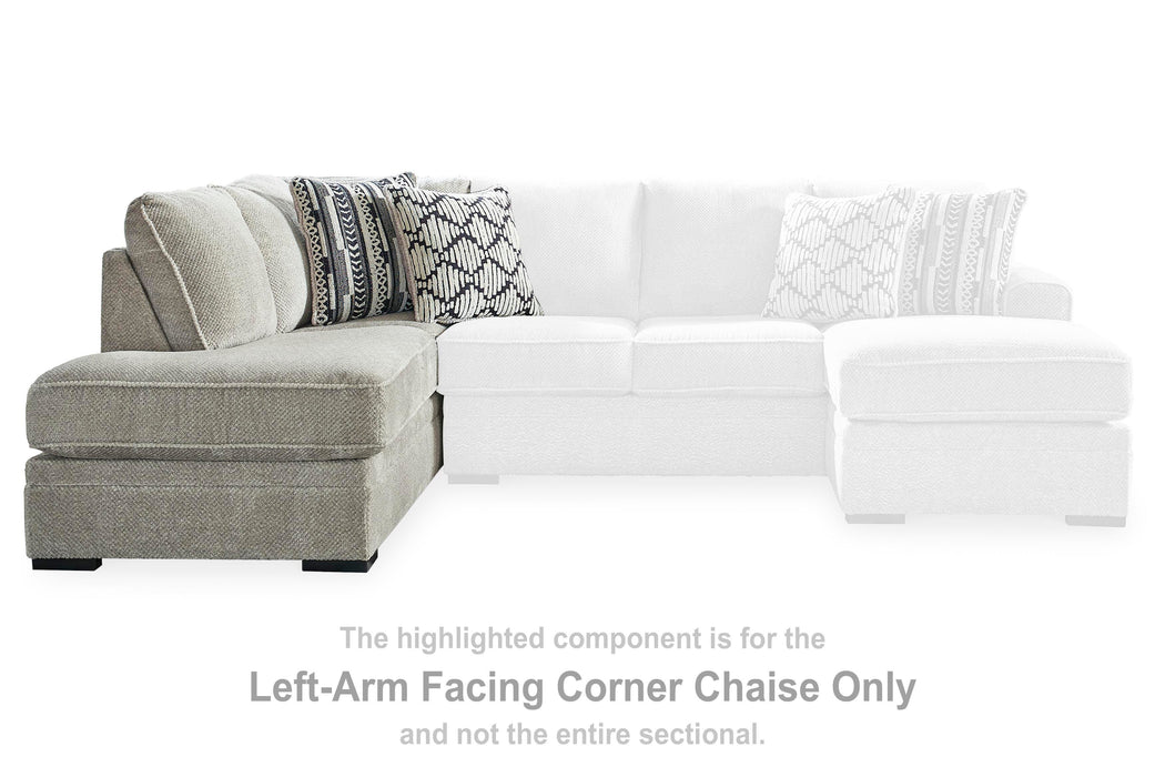 Calnita Sectional with Chaise - BWO Furniture & Mattresses