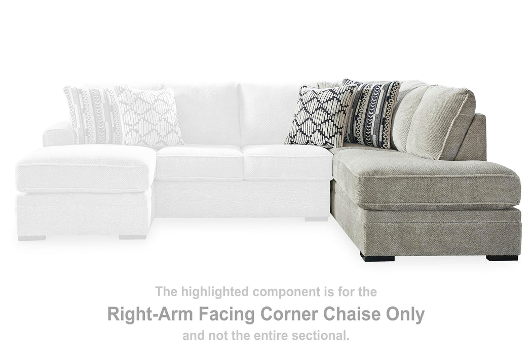 Calnita Sectional with Chaise - BWO Furniture & Mattresses