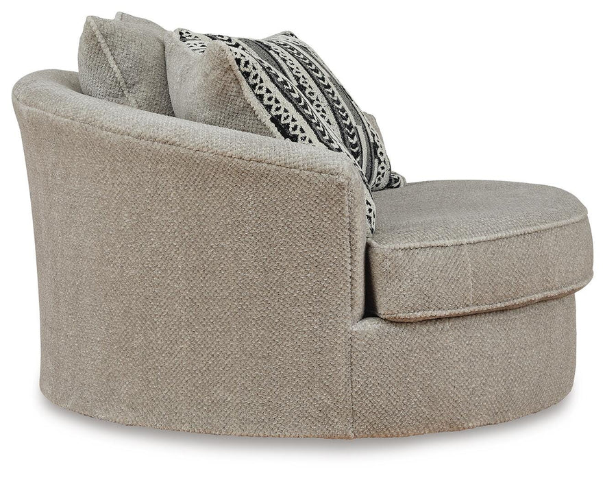 Calnita Oversized Swivel Accent Chair - BWO Furniture & Mattresses