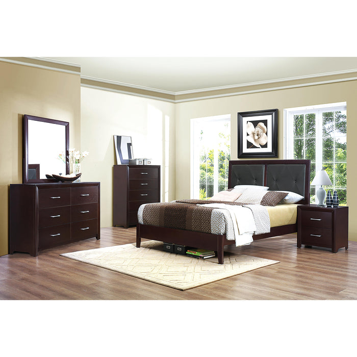 Homelegance Edina Queen Upholstered Panel Bed 2145-1* IMAGE 3