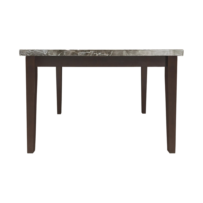 Homelegance Square Decatur Counter Height Dining Table with Marble Top 2456-36 IMAGE 2