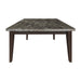 Homelegance Square Decatur Counter Height Dining Table with Marble Top 2456-36 IMAGE 3