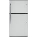 GE 33-inch, 21.2 cu. ft. Top Freezer Refrigerator with Ice Maker GIE21GSHSS IMAGE 1