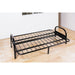 Acme Furniture Alfonso Metal Futon Frame 02172BK IMAGE 2