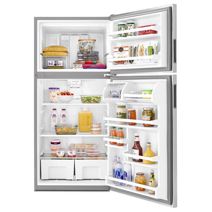 Amana 30-inch, 18.15 cu.ft. Freestanding Top Freezer Refrigerator with Garden Fresh™ Crisper Bins ART308FFDM IMAGE 2