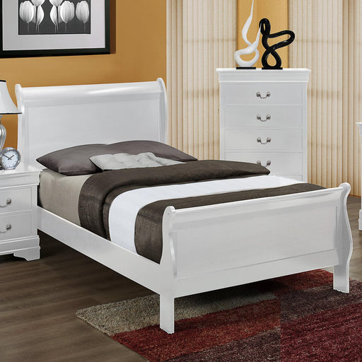 Crown Mark Helene 5006WH/B3650 7 pc Twin Panel Bedroom Set IMAGE 2